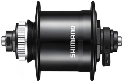SHIMANO Nabendynamo DH-UR700-3D 6V/3W - 700-3, Schwarz 32 Loch Center-Lock