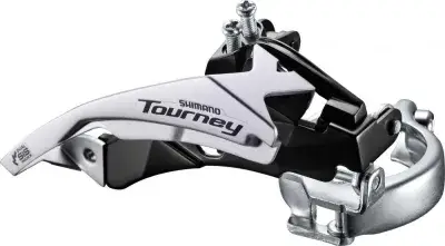 SHIMANO Umwerfer TOURNEY FD-TY500 3-fach MTB/Trekking - zuverlässige Schaltperformance für…