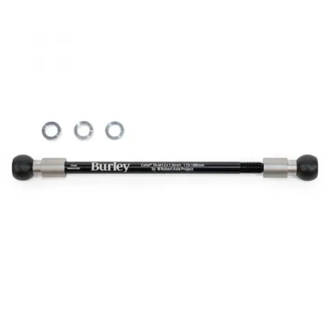 Burley Steckachse COHO XC M12x1.5, 173-188 mm Schwarz - Adapter für 12 mm Hinterrad
