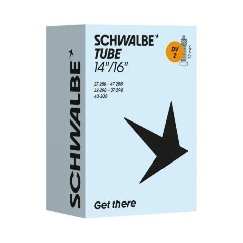 Schwalbe Schlauch Nr. 2 14/16 Zoll - DV 32 mm