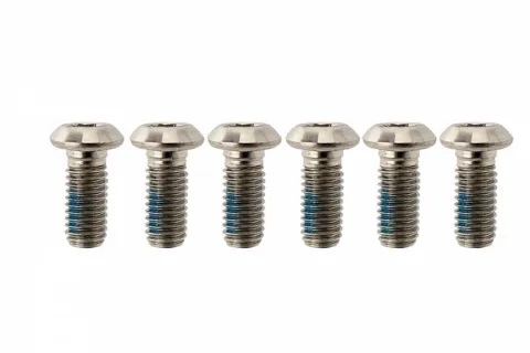Schraube TRP Schrauben-SetnFür 6-Loch Bremsscheiben - Innensechsrund T25 Packung à 6 Stück Titan -…