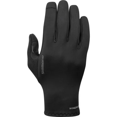 SHIMANO Windflex Race Gloves, Black, XXL Handschuhe - winddichte Radhandschuhe für Rennrad und…