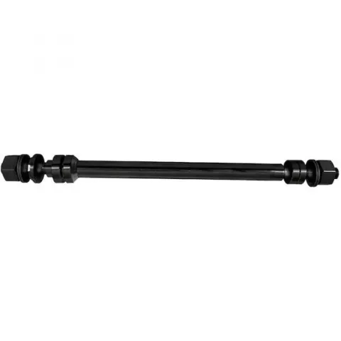 Weber Steckachse universal 142-148 mm Schwarz - stabile Befestigung für Anhängerkupplung