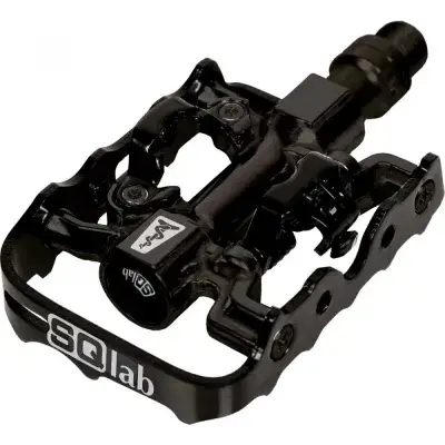 SQlab 510 L Fahrradsattel - Ergonomischer Komfortsattel für Trekking & City - Kombipedale
