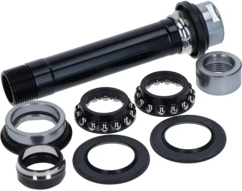 SHIMANO HOHLACHSE KOMPLETT HB-RS770 - Ersatzachse für Vorderradnabe, ca. 55 g