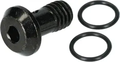 SHIMANO Bremsleitungsschraube BR-M8100 inkl. Dichtring - 5 g, Radsport-Ersatzteil