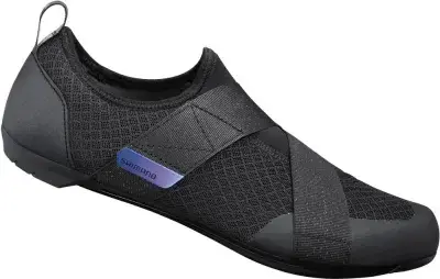 SHIMANO IC100 Fahrradschuhe - Indoor/Road SPD-SL/SPD, Größe 36, Schwarz