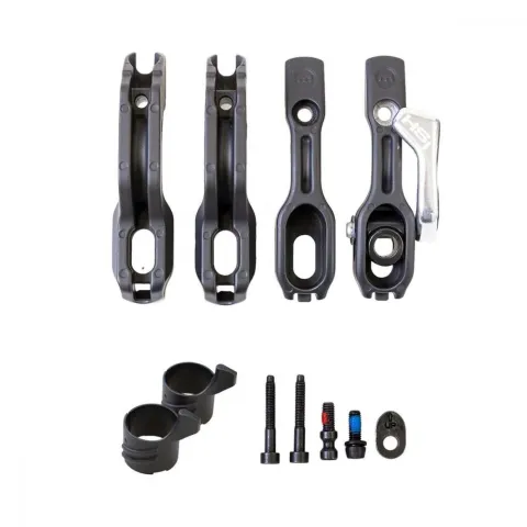 MAGURA HSi-Adapter komplett für eine Bremse, schwarz - präzise Montage für HS-Bremsen