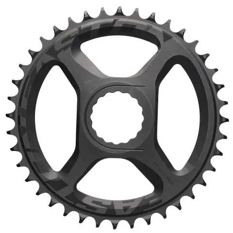 Easton Cinch Direct Mount Kettenblatt 40T Flattop schwarz - präziser Antrieb für Rennräder