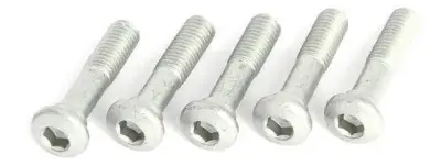 Procraft Schrauben für Sattelstützen M8 x 36 mm silber - sichere Klemmung in neuester Version