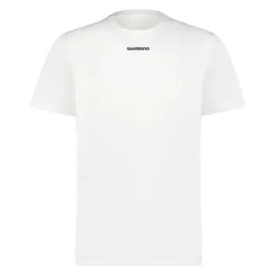 SHIMANO UX URBAN T-Shirt WHITE L T-Shirt - funktionelles Radsportshirt für urbane Einsätze