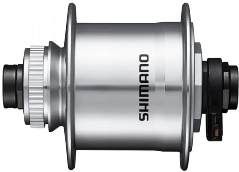 SHIMANO Nabendynamo DH-UR705-3D 6V/3W - 705-3, Silber 36 Loch Center-Lock