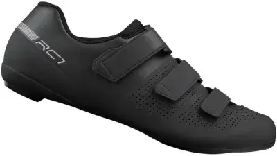 SHIMANO Fahrradschuhe RC102 Herren/Damen Road SPD-SL Fahrradschuhe Größe 45 Schwarz