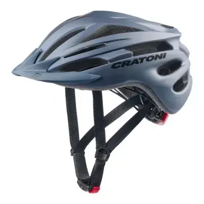CRATONI Pacer Junior Kinder-Fahrradhelm Midnight Grey Matt S-M 54-58 cm