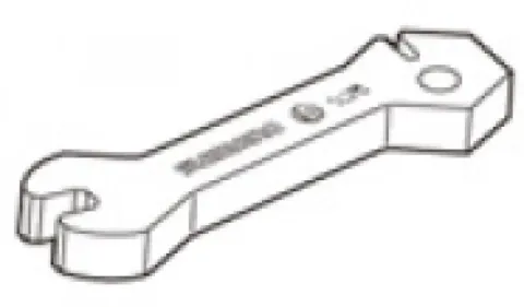 SHIMANO Nippelspanner außen 3,75 WH-9000-C24, WH-RS770 - 3,, 75 WH, 24,