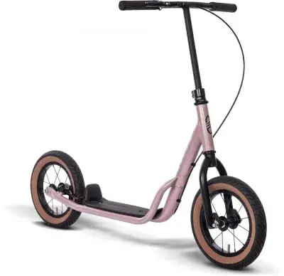 PUKY R 07 L Kinderroller - Pearl Pink, 12 Zoll Luftreifen, V-Brake hinten, Seitenständer, 6,4 kg,…
