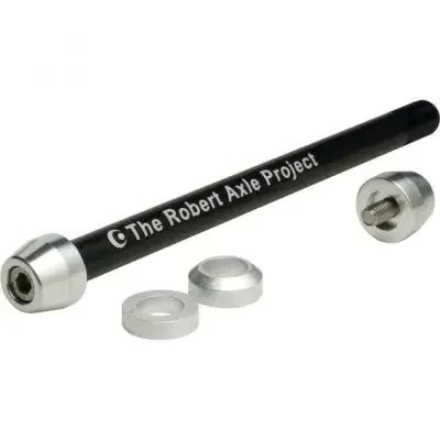 The Robert Axle Project Steckachse L Schwarz - stabile Trainer-Achse für 12x142/148 mm