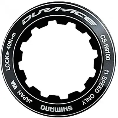 SHIMANO Verschlussring CS-R9100 - Lockring für Dura-Ace Kassette, ca. 9 g