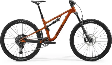 Merida ONE-FORTY 400 wild honey(golden black) XL orange - modernes Trail-Fully für anspruchsvolle…