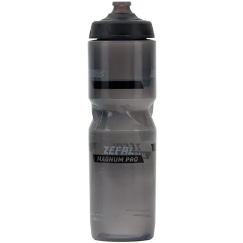 Zéfal Trinkflasche Magnum Pro Smoked Schwarz 975 ml Schwarz - auslaufsichere, geruchsneutrale…