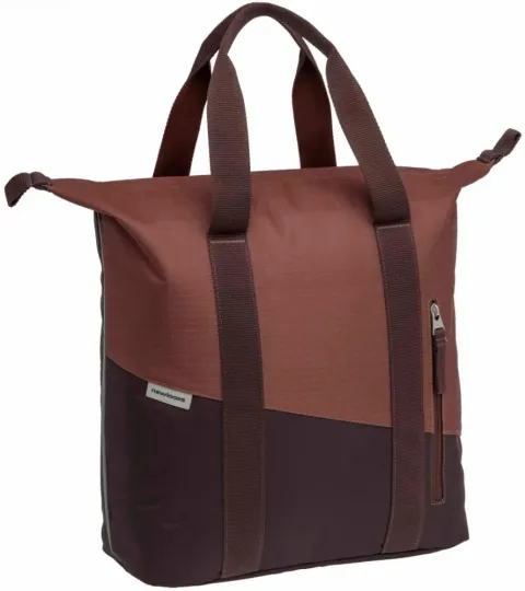 New Looxs Radtasche Oslo Kota Burgundy/Rust 18-20 Liter Burgundy - stilvoller Alltags-Shopper