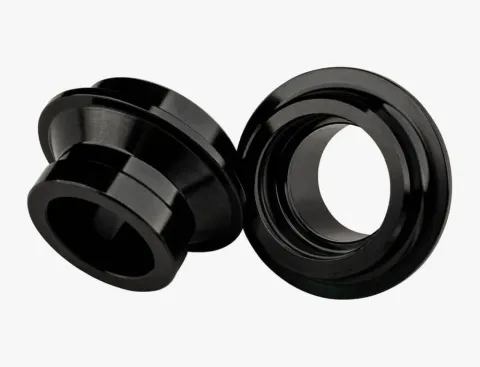 Race Face Trace End Cap Endkappen Kit 15x110 mm, schwarz - präzise VR-Nabenanpassung
