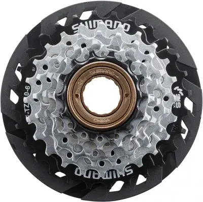 SHIMANO Schraubkranz TZ510 6-fach 14-28 Zähne - 6-fach, 14-28 Zähne, 28 Zähne