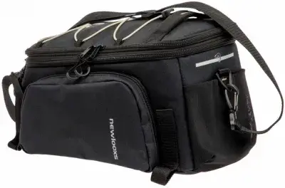 New Looxs Radtasche Sports Trunkbag Straps 29L Black - vielseitiger Stauraum für Gepäckträger