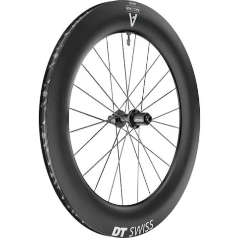 DT Swiss Laufrad ARC 1400 Dicut 85 622 x 22 mm Schwarz - aerodynamisches Carbon-Laufrad für…
