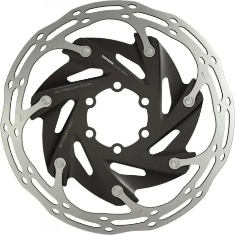 SRAM Centerline XR Rounded 6-Loch 140 mm Bremsscheibe - leise, präzise Bremskontrolle