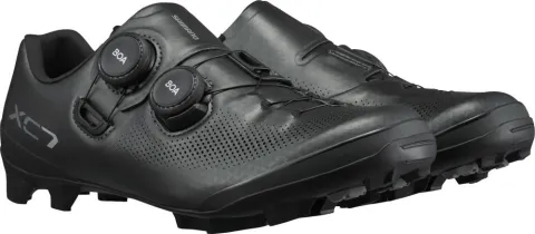 SHIMANO Fahrradschuhe XC703 Herren/Damen MTB SPD Fahrradschuhe Größe 46 Schwarz