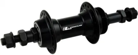 Longus Hinterradnabe Matrix 36 Loch 36 - robuste Nabe für Schraubkranz-Laufräder