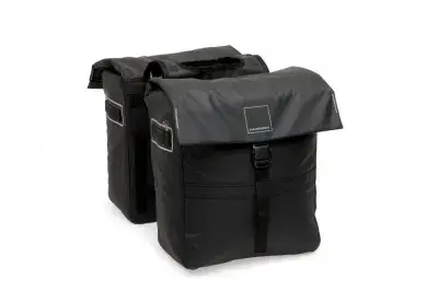 New Looxs Doppelpacktasche Leeds Double Black 2x 19L Black - clevere Gepäcklösung für Alltag und…