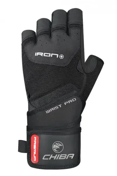 Chiba Iron Premium II Trainingshandschuhe - Schwarz - Größe L/10