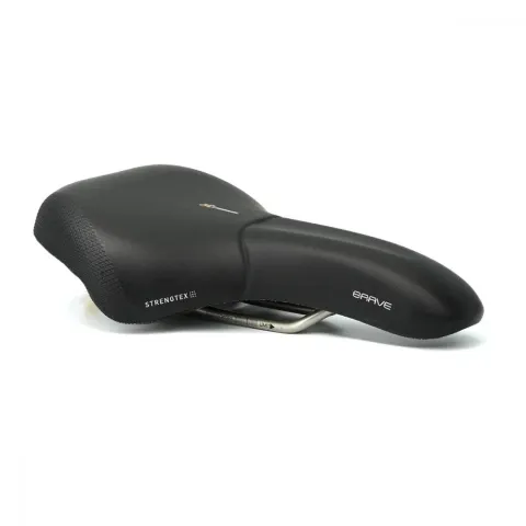 Selle Royal Fahrradsattel Brave Moderate Unisex Stracciatella - Komfortabler Sattel für City &…