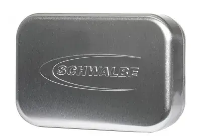 Schwalbe BIKE SOAP Alu-Box 3-teilig - robuste Aufbewahrung ohne Seife