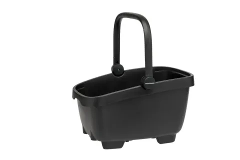 New Looxs Fahrradkorb Clipper RT 2 23 Liter Black - praktischer Racktime 2.0 Gepäckträgerkorb