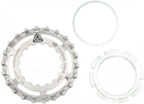 Gates CDX Riemenscheibe vorne 22 Zähne für Bosch Gen 2 mit Spacer Kit
