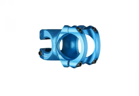 Race Face Turbine R Vorbau, 35.0mm, 50mm, blau - steifer Enduro-Vorbau der aktuellen Generation