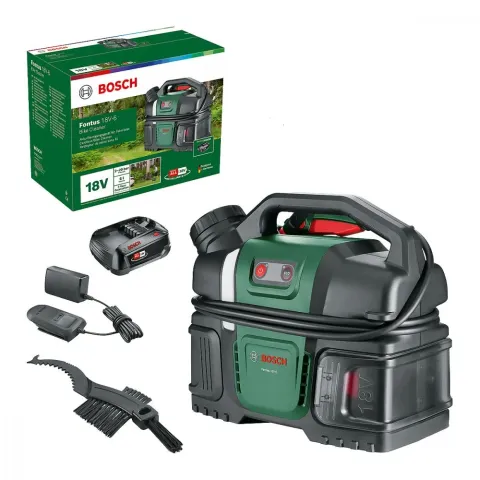 Bosch PowerTools Fontus 18V-6 Akku Bike Cleaner (EU) - mobiler Hochdruckreiniger für Fahrräder