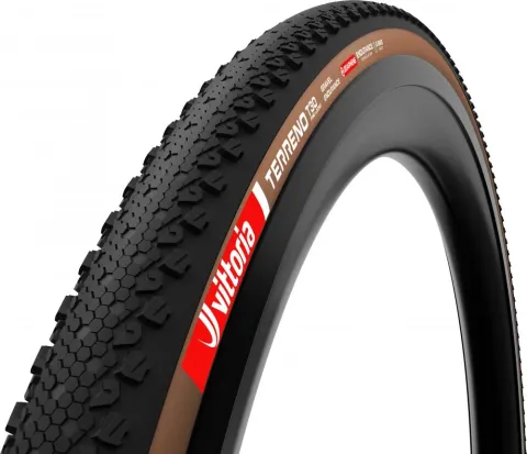 Vittoria Terreno T30 fine loose 28 Zoll (40-622) 40 Brown - schneller Gravel-Endurance-Reifen mit…