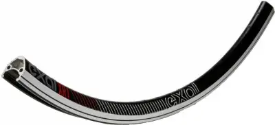 Exal Felge XR1 28" 36 Loch Schwarz 28 - robuste Laufradelge für Trekking und City