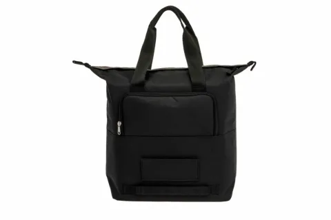 New Looxs Radtasche Oslo Kota Black/Green 18L Black - vielseitiger Fahrrad-Shopper