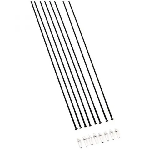 DT Swiss Speichenkit für GRC 1100 DICUT 700C Schwarz - Original Ersatzspeichen - Speichen Zubehör