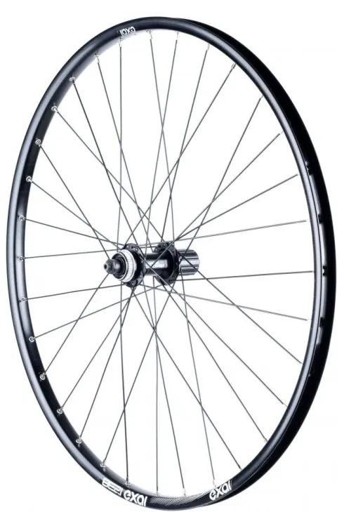 Exal HR BE21 27,5 32L DD 27 Zoll Hinterrad - robustes Disc-Laufrad für Alltag & Touring