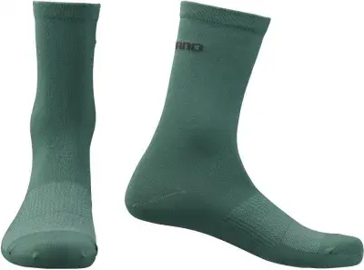 SHIMANO PERFORMANCE SOCKS SAGE GREEN Gr. S/M GREEN - atmungsaktive Radsocken