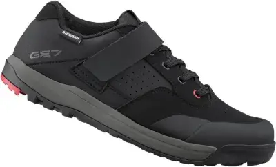 SHIMANO Fahrradschuhe GE700 MTB SPD Herren/Damen Typ general Größe 45 Schwarz