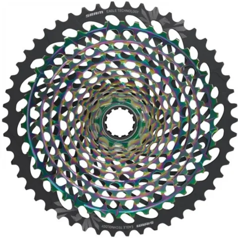 SRAM Kassette XG-1299 X-Glide rainbow 10-50T - High-End 12-fach MTB-Schaltperformance