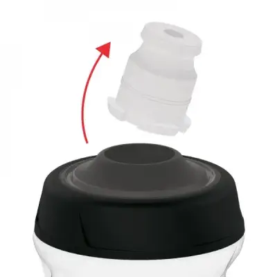 Zéfal Trinkflasche Sense Pro Grau 800 ml - auslaufsichere Sport-Trinkflasche 800