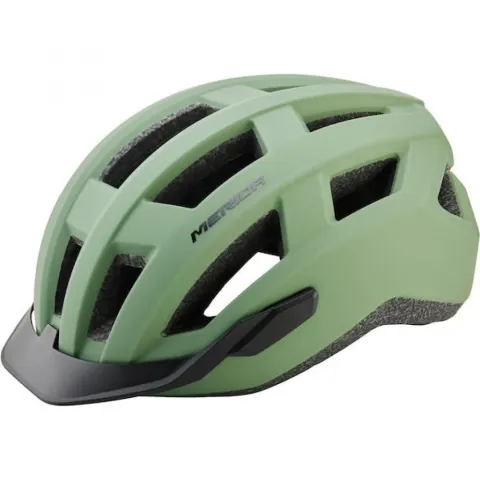 Merida Helm Explorer dunkelgrün 58-62 cm Dunkelgrün - leichter Gravel-Helm mit Top-Belüftung